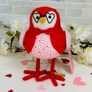 NEW Target 2023 Spritz Fabric Valentine’s Bird Fledge - Heart Glasses